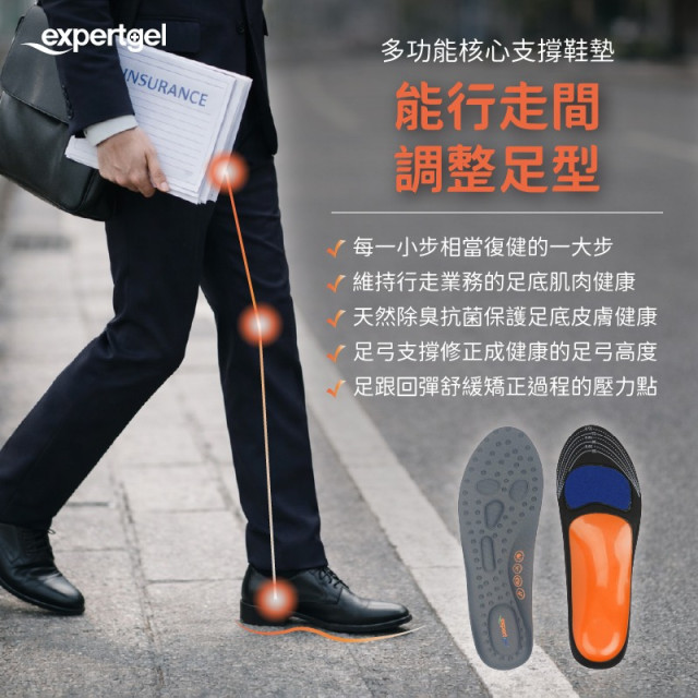 多功能核心支撐鞋墊